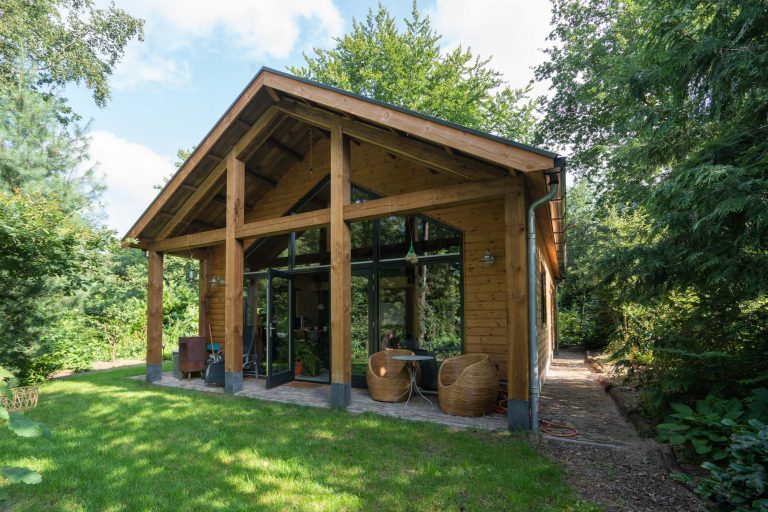 Houten vakantiewoning