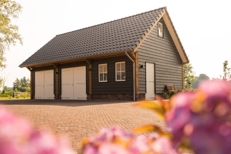 Houten tuinschuur in uw favoriete kleur