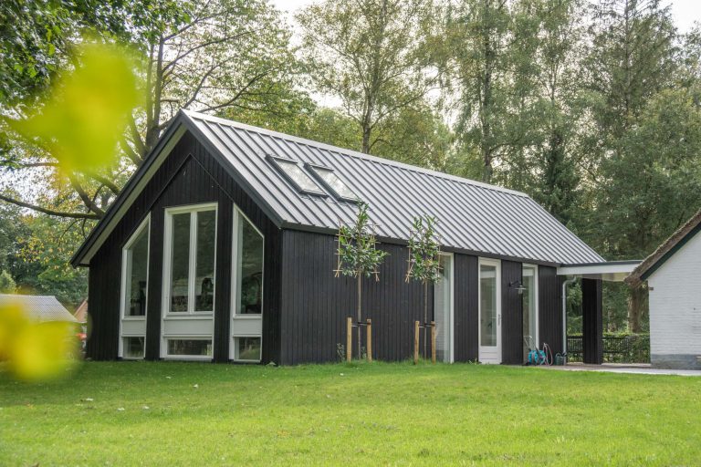 Houten tuinkamer