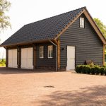 Afbeelding Houten garage 6x4