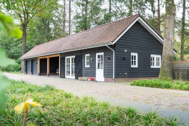 Genieten van uw luxe houten veldschuur