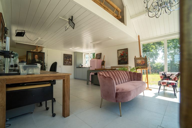 Maatwerk tuinkamer voor hobby en werk