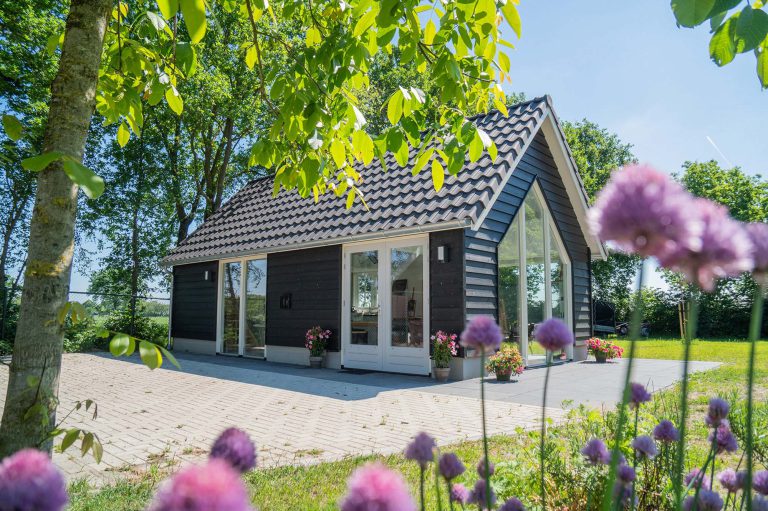 Houten tuinkamer