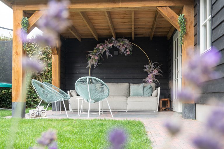 Altijd droog onder een terrasoverkapping van hout