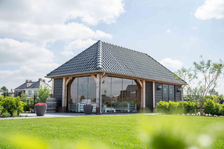 Houten veranda