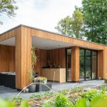 Afbeelding Moderne overkapping van hout