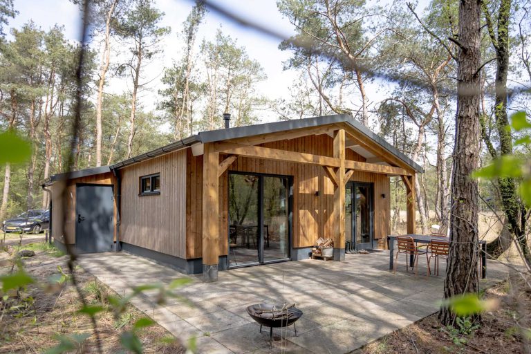 Houten vakantiewoning