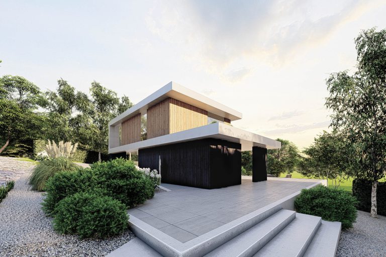 Houten woning