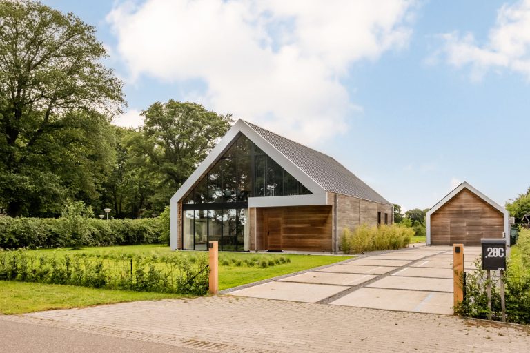 Houten woning