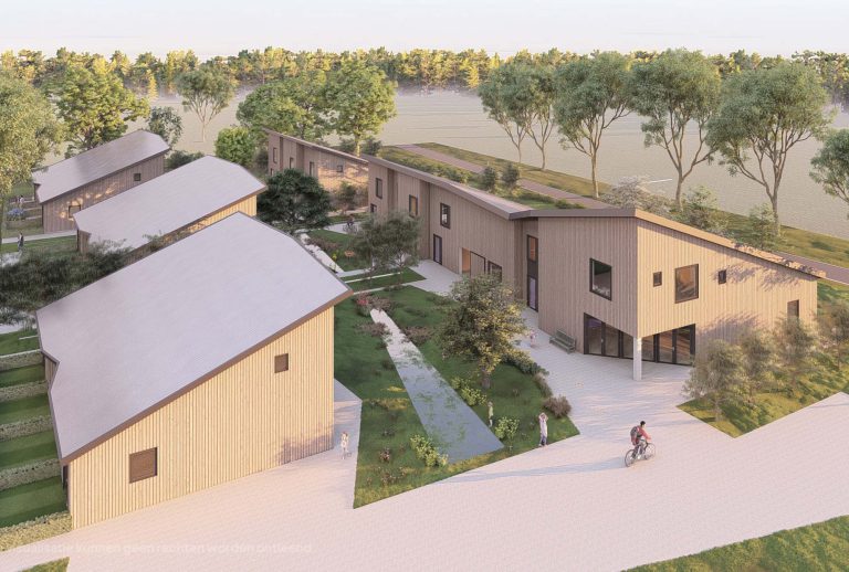 8. Vlinderdak (butterfly roof)
