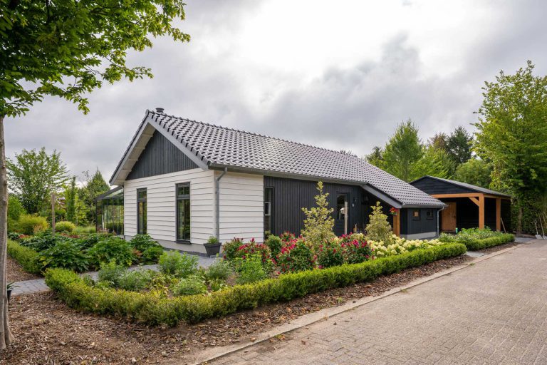 Houten recreatiewoning