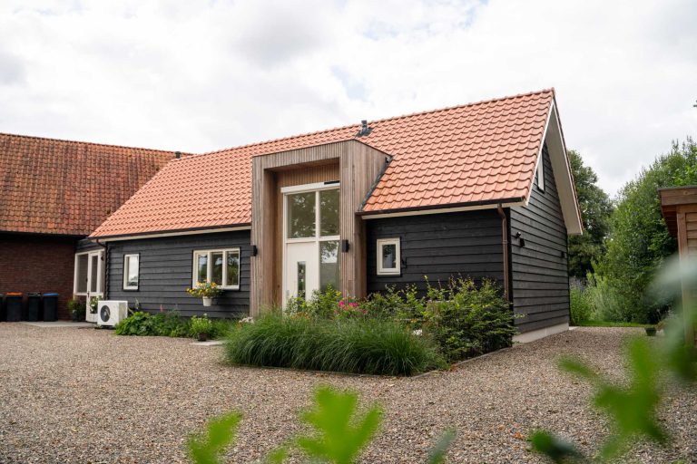 Prefab woning van hout